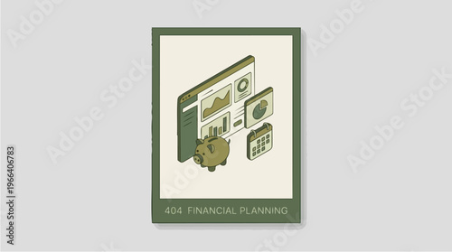 Vintage Electronic Equipment Poster.