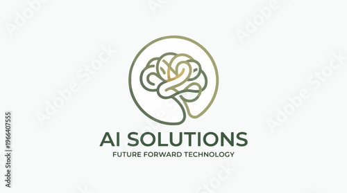 AI Solutions Future Technology Logo.