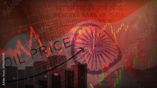 Foto India Oil prices rise as market trends fluctuate and production impacts economy