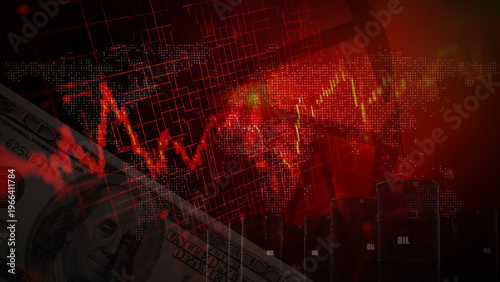 Fotografía Increasing oil prices impact financial markets and economies worldwide