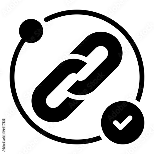 affiliate program glyph icon