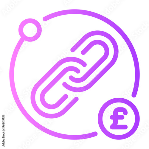 affiliate program gradient icon