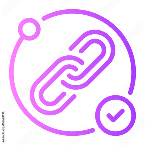 affiliate program gradient icon