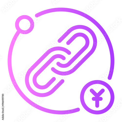 affiliate program gradient icon