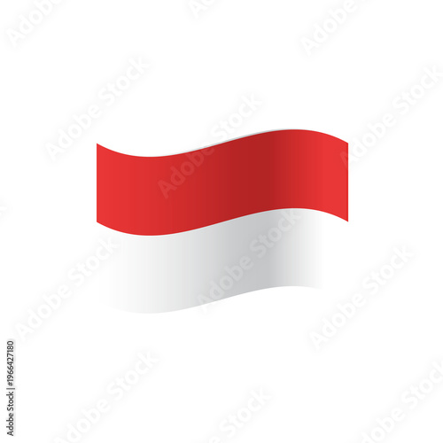 Indonesian flag waving transparent background. Free Download Indonesian flag waving transparent background. - GFXLoad