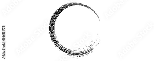 Black tire marks on road, Black rubber tire marks and tread marks, Tire trace track wheels texture and background, Auto tire tread grunge, vector Eps10,