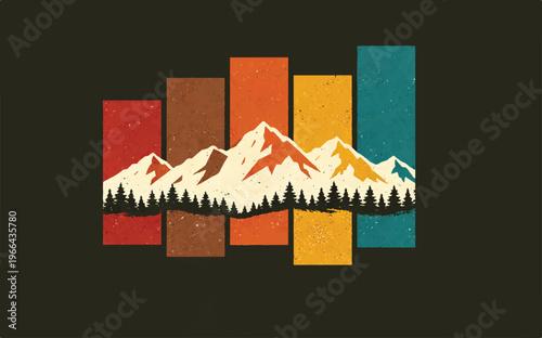 Simple vector illustration of a house with an abstract background and business finance concept design