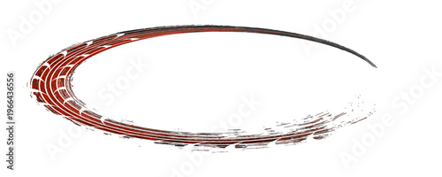 Black tire marks on road, Black rubber tire marks and tread marks, Tire trace track wheels texture and background, Auto tire tread grunge, vector Eps10,