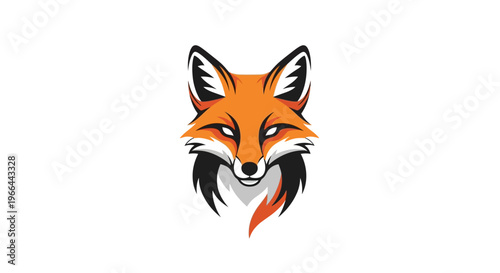 Illustration of a fox head.