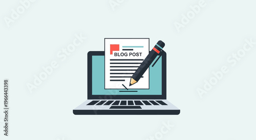 Laptop with a blank legal form.