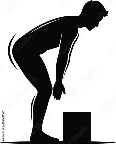 Preventing back injury with correct lifting form