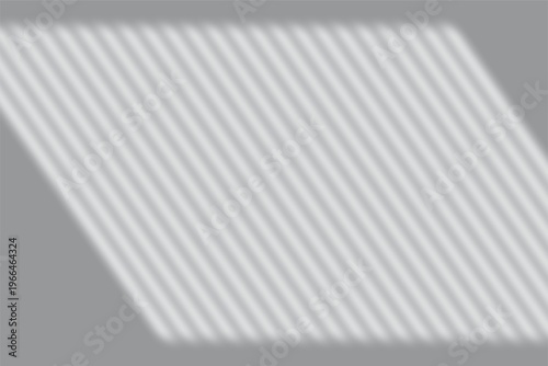 Window shadow overlay strips effect. Window frame shadow overlay light coming in room. Shadow overlay for products and model etc.