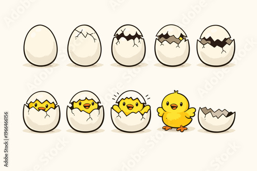 The Lifecycle Of A Chick From Egg To Hatching, A Visual Journey Of Birth And Growth