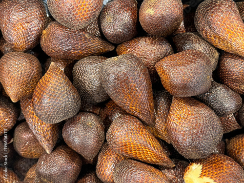 Фотография Snakefruit, or salacca zalacca, a fruit type originated from Indonesia