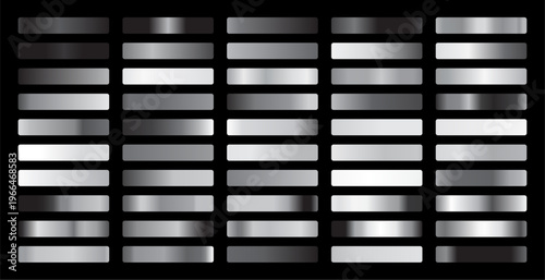 collection of metallic steel gradient texture backdrop design