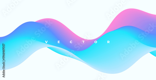 colorful smooth wavy flow texture backdrop design