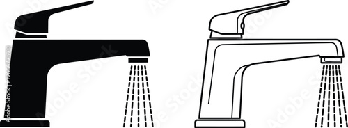 Faucet Water Tap Vector