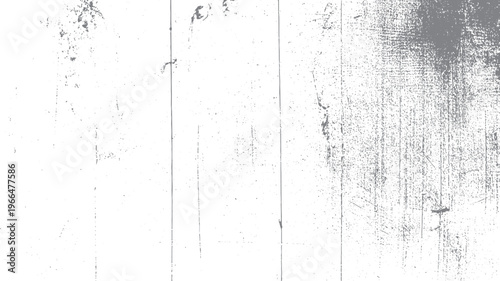 Faded grey distressed texture with vertical lines and scattered dots on white background grunge
