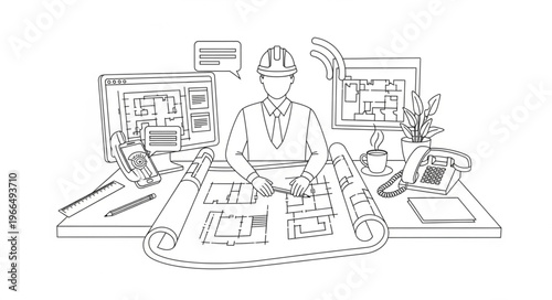 Architectural Blueprint and Construction Plan Review by Engineer.