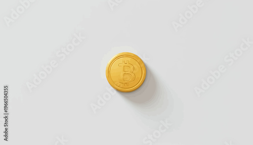 vector illustration of a dollar coin