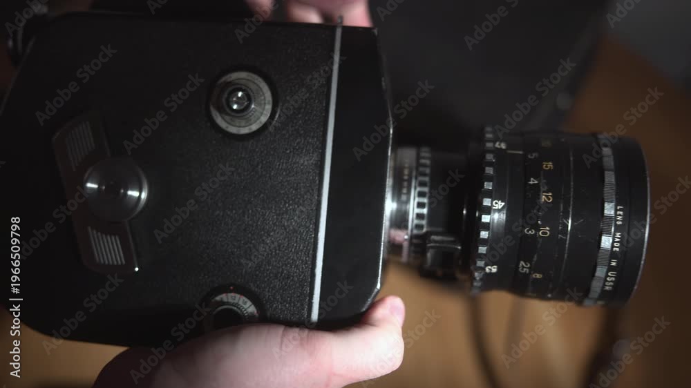 Inspecting Glass With Rotating Lens. Rotating Lens Used During Glass ...