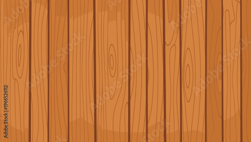 Wooden Planks Background Mockup Template for Design Projects and Presentations - Warm Brown Textured Surface with Natural Wood Grain Pattern