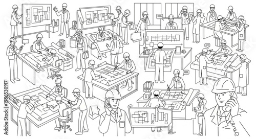 Busy marketplace scene with numerous people and various stalls.