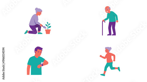 Seniors stay active with health and wellbeing