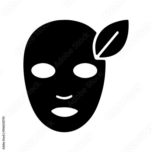 Natural Face Mask Icon