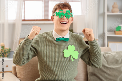 Redhead young man in eyegla...