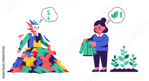 Eco-friendly clothing choices Investing in sustainable fashion for a greener future and personal well-being