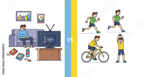Sedentary Lifestyle vs