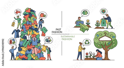Fast Fashion Versus Sustainable Fashion Understanding Environmental Impact and Ethical Choices