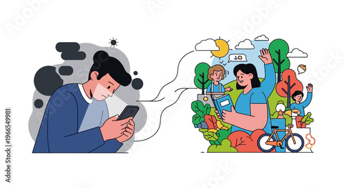 A Whisk Away from Screen Fatigue and Urban Smog Towards Outdoor Serenity and Natural Well-being