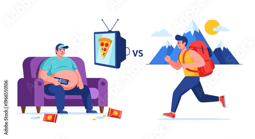 Sedentary Lifestyle vs