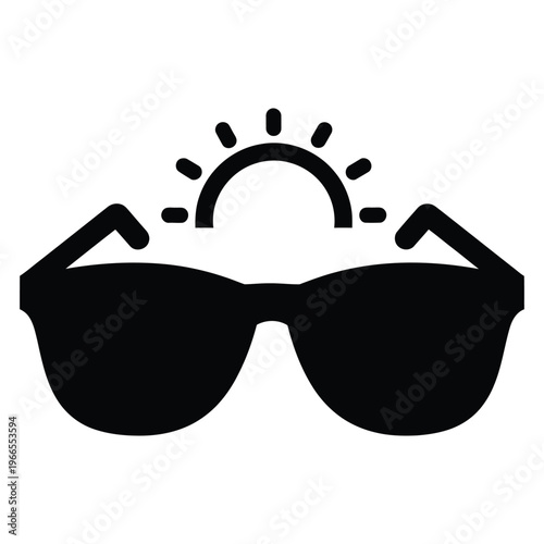 sunglasses isolated on white background