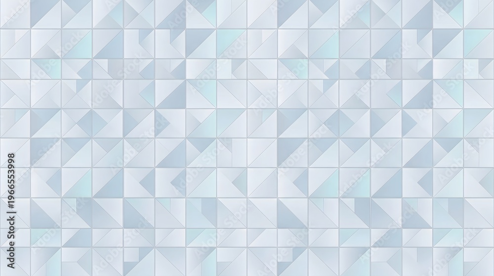 Fototapeta premium Blue modern abstract square grid background with a clean subtle geometric mosaic texture.