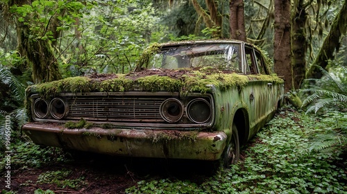 old rusty car