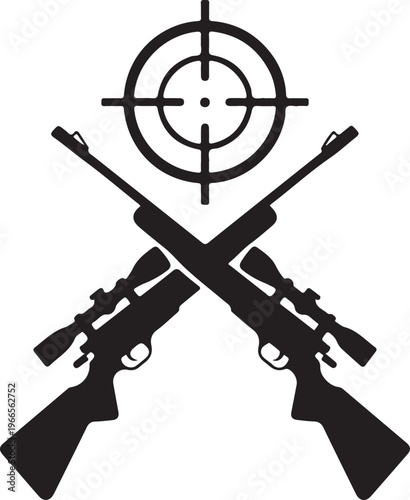 Hunting shotguns with target