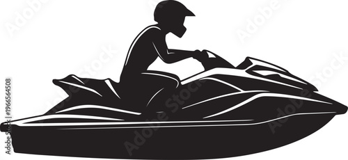Jet ski driver