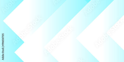 Vector Abstract geometric shapes in gradient cyan hues create elegant design with sharp angles that symbolize minimalist clarity and simple composition exudes refreshing feelings.