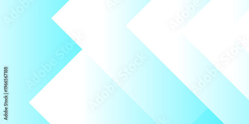 Vector Abstract cyan and light blue color with angular designs creates sense of dynamism and modernism