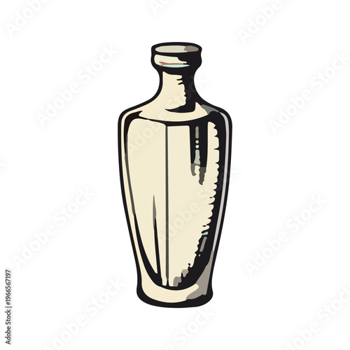Vintage Liquor Bottle Illustration