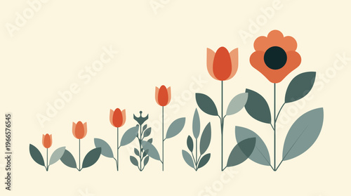 A serene and simple minimalist background with a muted green shape on a cream-colored surface, conveying calmness and elegance.