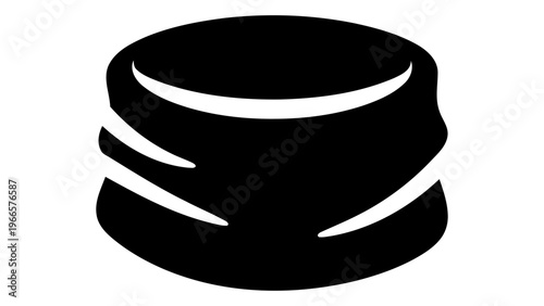 Neck warmer tube icon