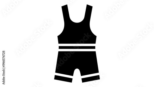Wrestling singlet suit icon