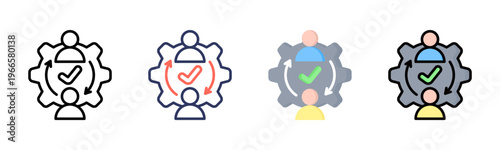 Delegation icon sheet multiple style collection