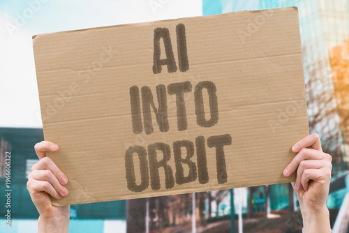 Photography "AI Into Orbit" Launching AI infrastructure into orbit is now being seriously considered