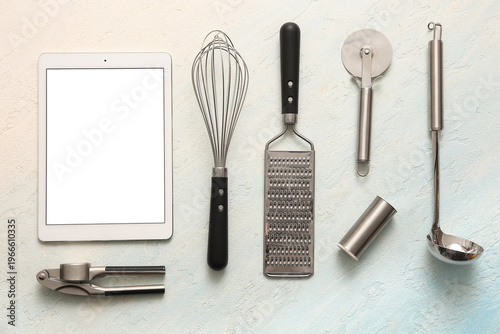 Digital recipe book with ki...