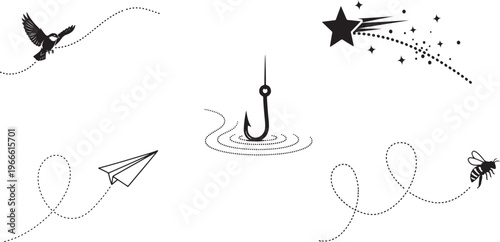 Gemini said

A creative vector illustration featuring musical instruments and notes seamlessly integrated into a pattern of airplanes and helicopters symbolizing the rhythm of global flight and travel